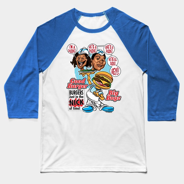 Good Burger Big Boyz Baseball T-Shirt by eShirtLabs